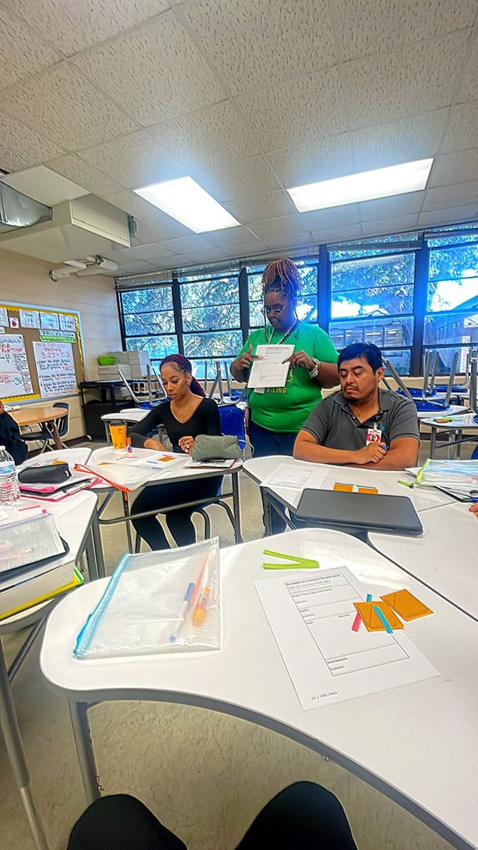 DrCrystalWatson's tweet photo. SAS on SITE day @AldineMS_AISD Our 6th and 7th grade Math CBPLs were 🔥🔥🔥
Backwards mapping, aggressive monitoring  and critical success factors all anchored in the purpose of the lesson!! #FOCUS🎯
#elevatingessentialsofexcellence 
#teamONESECONDtonone https://t.co/TVVMLo3gAj