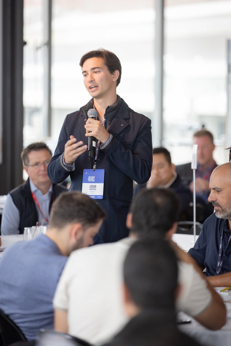 theC100's tweet image. Last week at 48Hrs, it was truly inspiring to hear from our Fellows during the Fellows Intro Showcase.
Each founder shared the bold ideas behind the companies they are building, the unique challenges they face, and how they hope to leverage the C100 community for support.