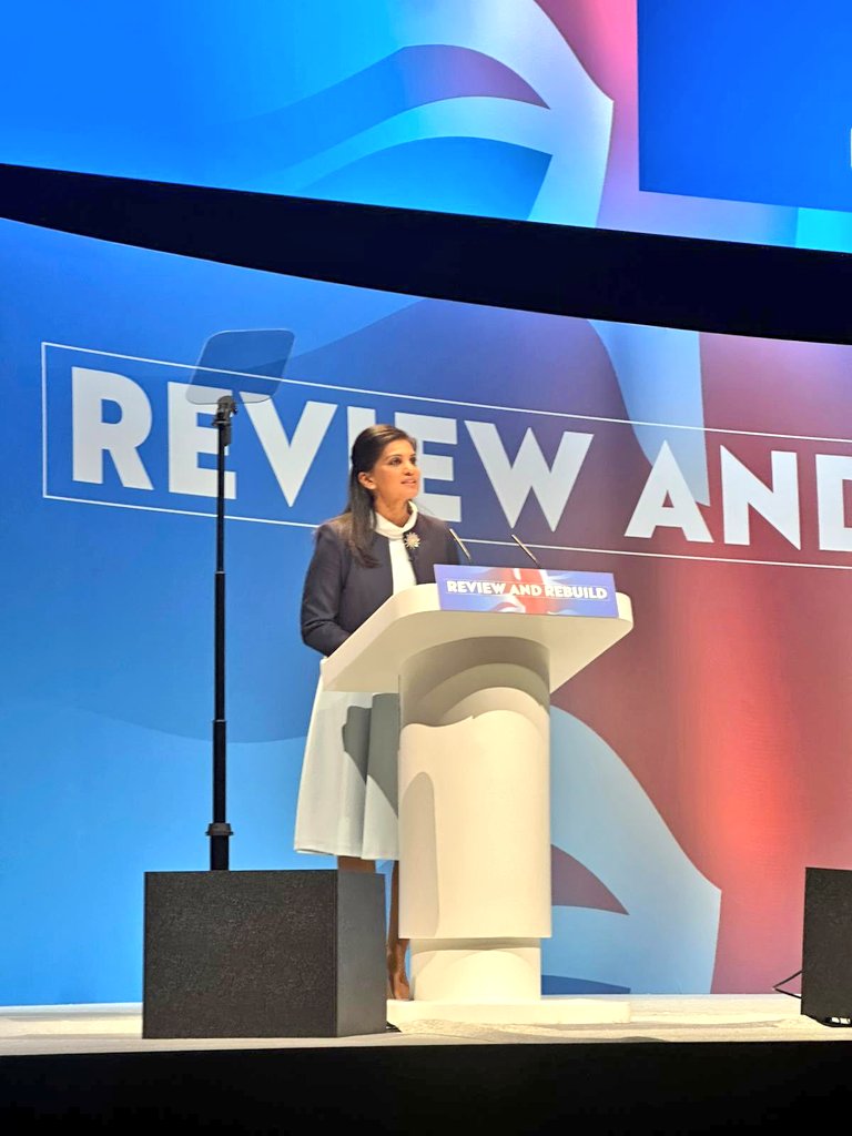 The Conservative Muslim Forum (@conservativemf) on Twitter photo Fantastic to see our member <a href="/Shazna_Muzammil/">Shazna Muzammil</a> open the party conference in Birmingham!
Shazna is a Tory councillor & group leader for Milton Keynes. She stood in GE2024 in Birmingham Ladywood. #CPC2024 #cwowomen <a href="/CCACllrs/">Conservative Councillors' Association</a> #ConservativePartyConference2024 <a href="/CCHQPress/">CCHQ Press</a> <a href="/cwowomen/">Conservative Women</a> Fantastic to see our member <a href="/Shazna_Muzammil/">Shazna Muzammil</a> open the party conference in Birmingham!
Shazna is a Tory councillor & group leader for Milton Keynes. She stood in GE2024 in Birmingham Ladywood. #CPC2024 #cwowomen <a href="/CCACllrs/">Conservative Councillors' Association</a> #ConservativePartyConference2024 <a href="/CCHQPress/">CCHQ Press</a> <a href="/cwowomen/">Conservative Women</a>