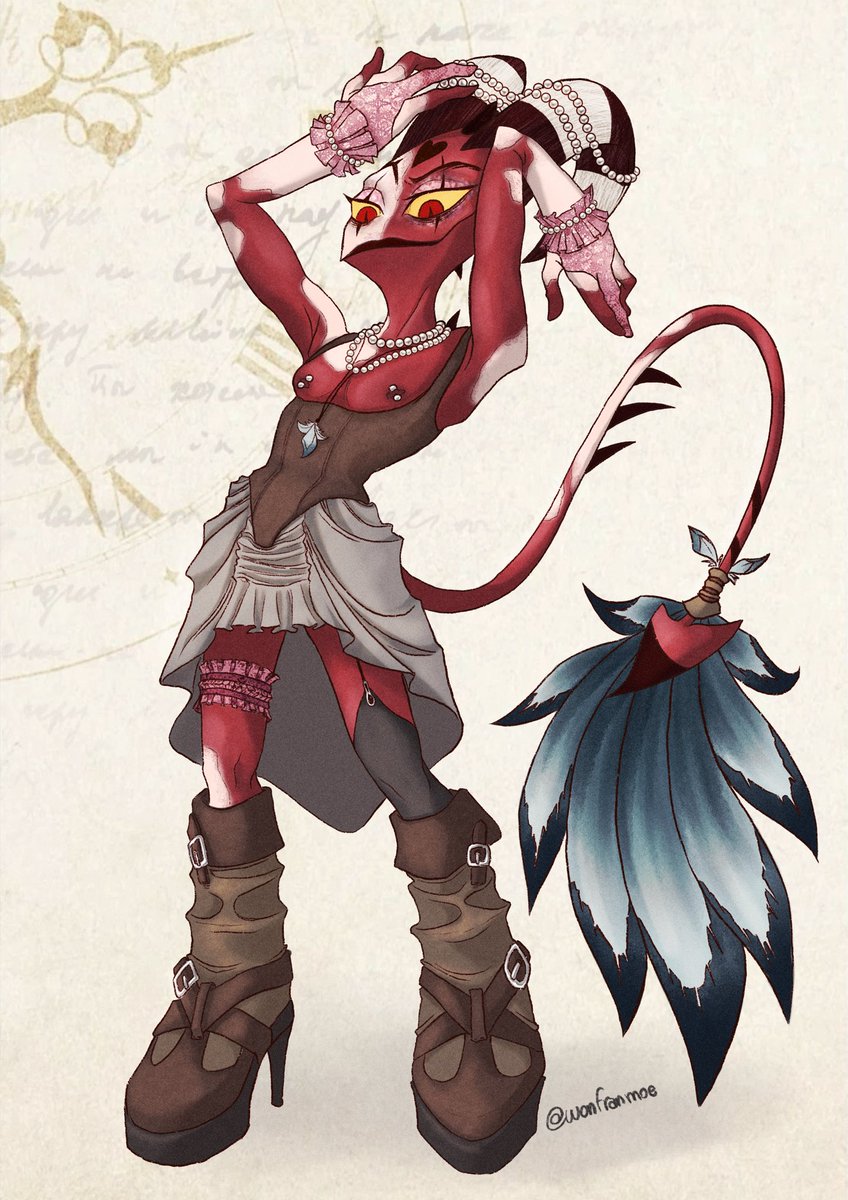 The most seductive pirate in frilly clothes.

Lovely collab with the lovely <a href="/StolitzFirstEgg/">Mari 🐈‍⬛🌱</a> thirsting over this lizard man, because Blitz deserves to be put in beautiful attires. It was so funnn💗 check out her work!

#HelluvaBoss #HelluvaBossFanart #Blitzø #HelluvaBossBlitzø