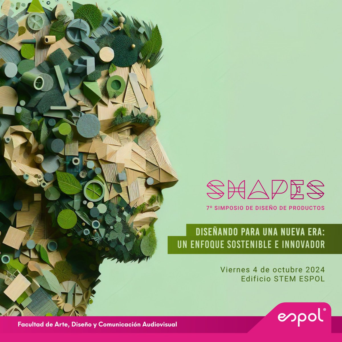 ¡Te invitamos a #SHAPES2024! 🎉💡

Este 4 de octubre, únete a la 7ma edición de SHAPES Simposio de Diseño de Productos, con el tema central: “Un enfoque sostenible e innovador” 
Link de Registro: forms.office.com/r/7Az5Th9scL