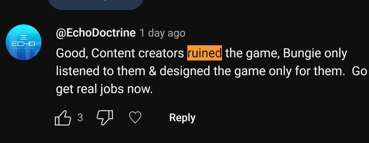 ltzShadow's tweet image. Never underestimate the sheer stupidity of the average YouTube commentor