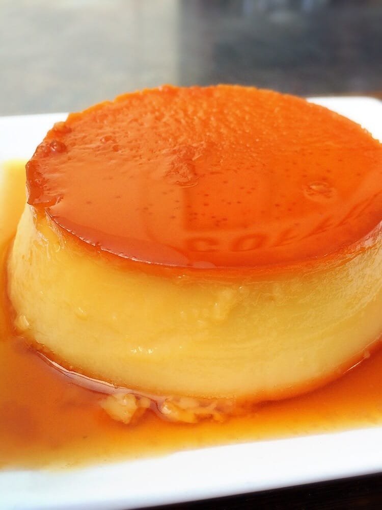 btsunoda's tweet image. Today is #NationalCaramelCustardDay - Head to @CremeCaramelLA for a decadent creme caramel draped with a delicious caramel sauce. #VanNuys