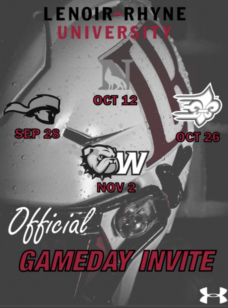 Thank you <a href="/NickVagnoneLR/">Nick Vagnone</a> for the Game Day Invite!! Looking forward to watching the game and meeting the staff at <a href="/LRBearsFootball/">Lenoir-Rhyne Football</a>!!

<a href="/JPIIKnightsFB/">JPII Football</a> 
<a href="/CSmithScout/">Chris Smith</a> 
<a href="/BuckFitz/">NPA/SUPERMAX 100</a> 
<a href="/NatlPlaymkrsAca/">NatlPlaymkersAcademy</a> 
<a href="/AndrewSFlorio/">Andrew Florio</a>