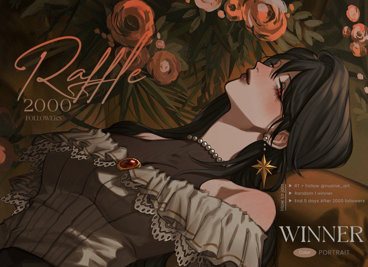 🌈2000 Followers raffle
(รอบนี้เปิดล่วงหน้า-)

📌How to join วิธีร่วม
- RT &amp; Follow this acc. (New follower welcome)
- รีภาพนี้และฟอลแอค (ฟลวใหม่เวลคัมค่ะ)

Random 1 winner
สุ่มผู้โชคดี 1 คน!

End: หลังครบ 2000 followers 5 วันจะมาทำการสุ่มค่ะ 💖