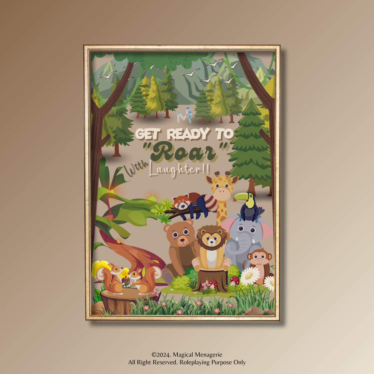 ㅤㅤ
ㅤ
ㅤㅤㅤㅤㅤㅤ ㅤㅤㅤ  ꔛꔛꔛ

ㅤㅤㅤㅤ      ㅤ☄︎𝑀𝑎𝑔𝑖𝑐𝑎𝑙 𝑀𝑒𝑛𝑎𝑔𝑒𝑟𝑖𝑒 🐾
   𝗚𝗘𝗧 𝗥𝗘𝗔𝗗𝗬 𝗧𝗢 "𝗥𝗢𝗔𝗥" 𝗪𝗜𝗧𝗛 𝗟𝗔𝗨𝗚𝗛𝗧𝗘𝗥!

ㅤㅤㅤㅤㅤㅤㅤㅤ  ༺༻༺༻
ㅤ
ㅤ