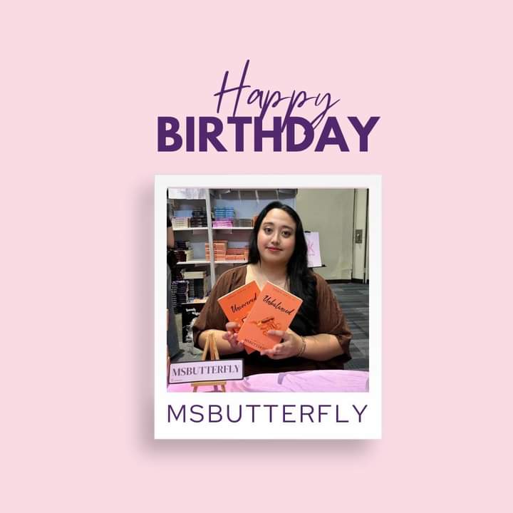 Happy birthday, MsButterfly! 💎