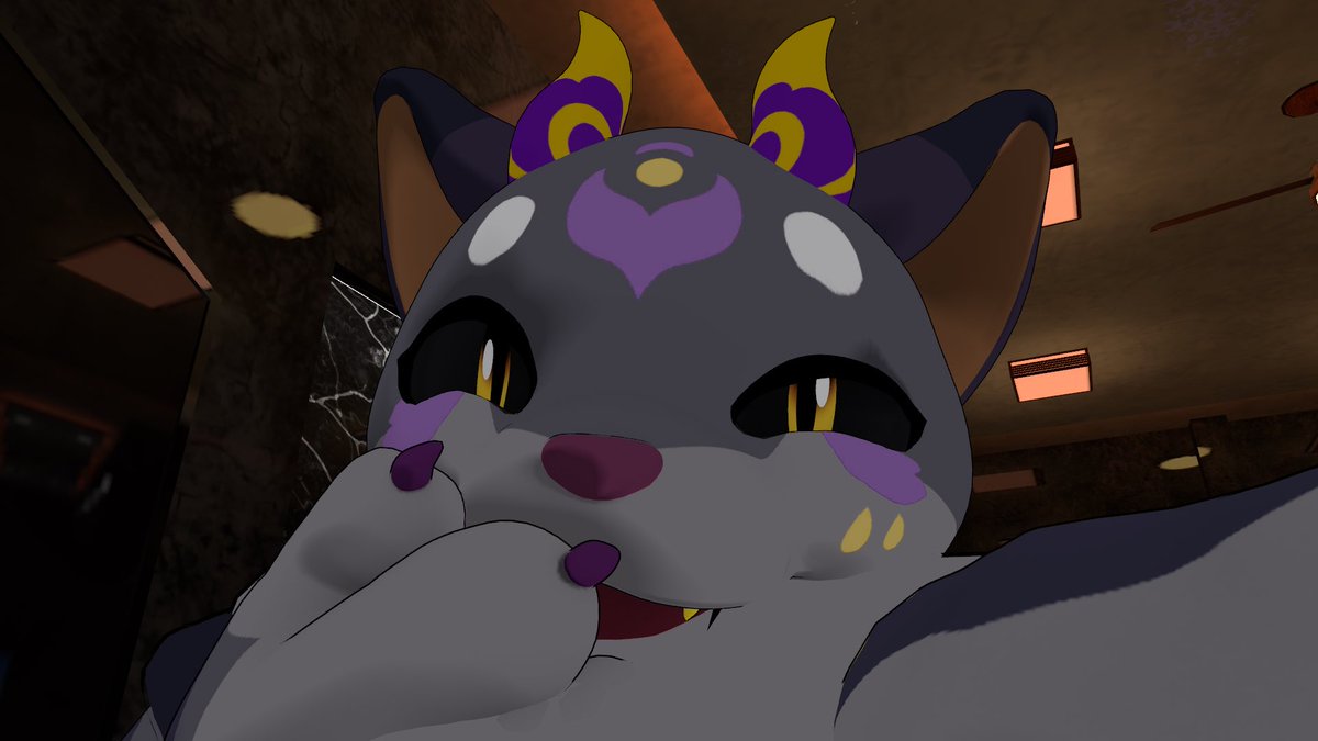 qsamuelp_VR's tweet photo. 悪い子🐱🐉 https://t.co/0mb7R2Lh4C
