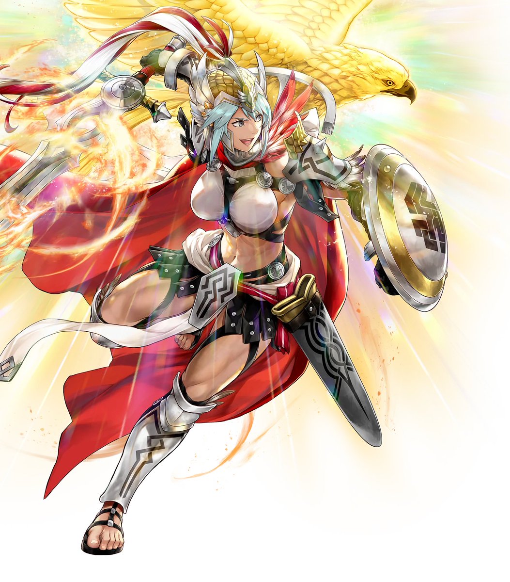 Pheonixmaster1's tweet photo. Full Artwork of Aided Dagr!

She will be our next Aided Unit most likely and we also face her in Halloween Tempest Trials! https://t.co/eI7CSgV44O