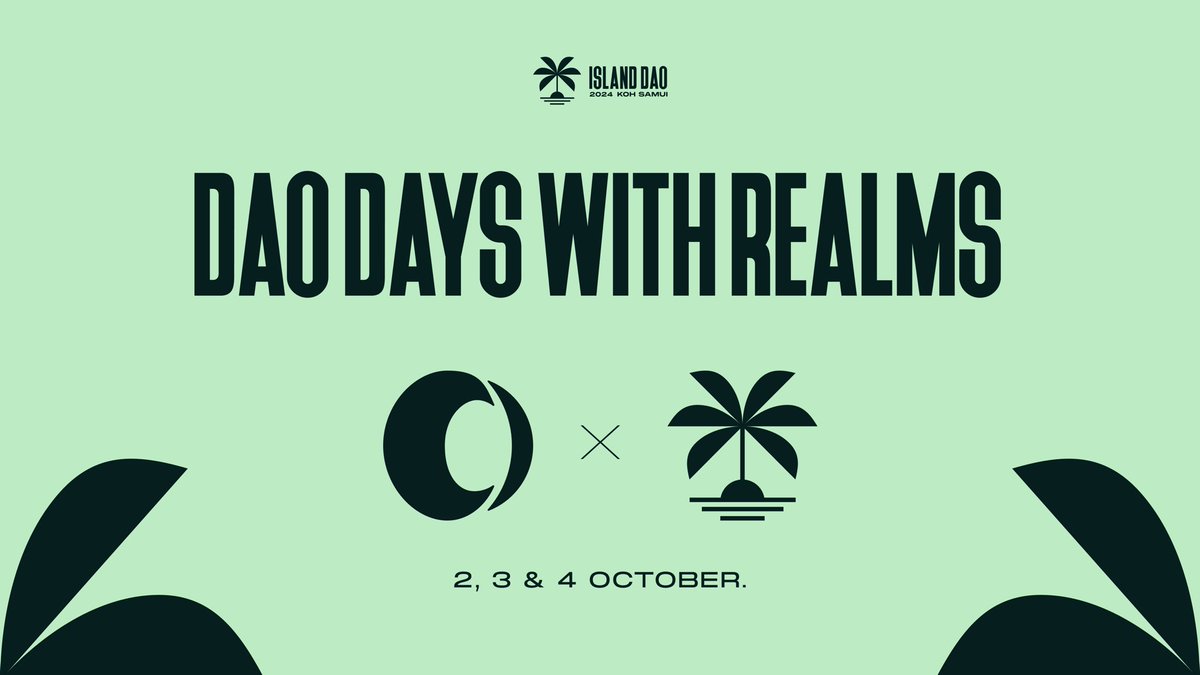 Realms - Authority & Conviction Markets tweet media
