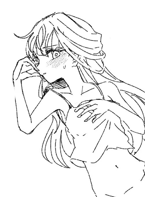 (一枚目少しはだけてるから注意してね)
上げてたどころか描いた記憶もないな……? 