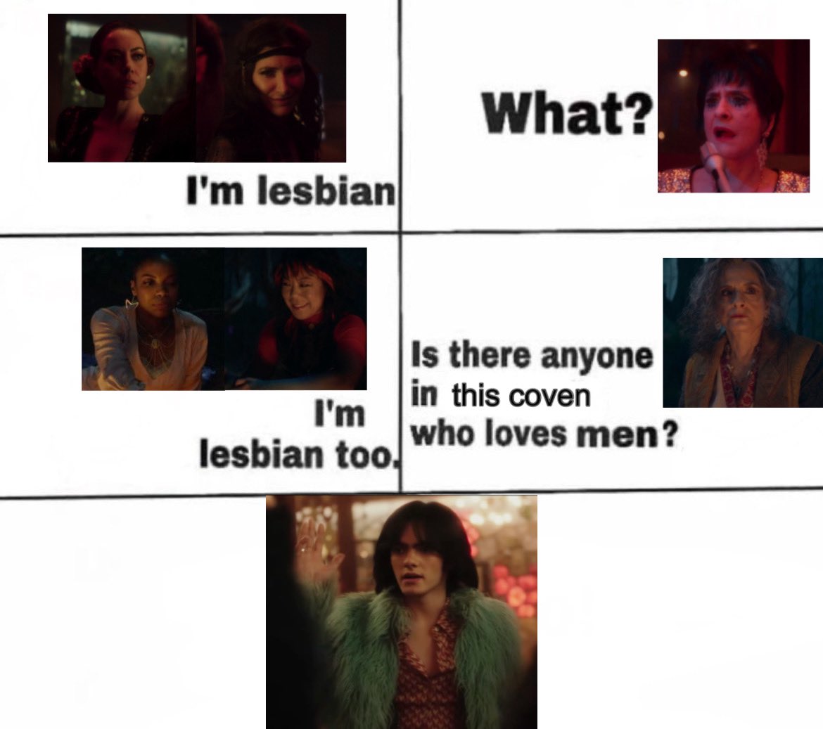 entire coven gay as hell #AgathaAllAlong