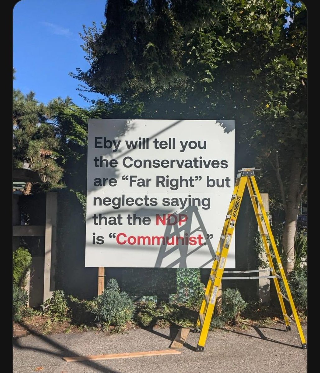 The 8th richest person in Canada put this sign in front of his $80 million mansion complaining he lives under communism. You’ve all been fucking had. #bcpoli