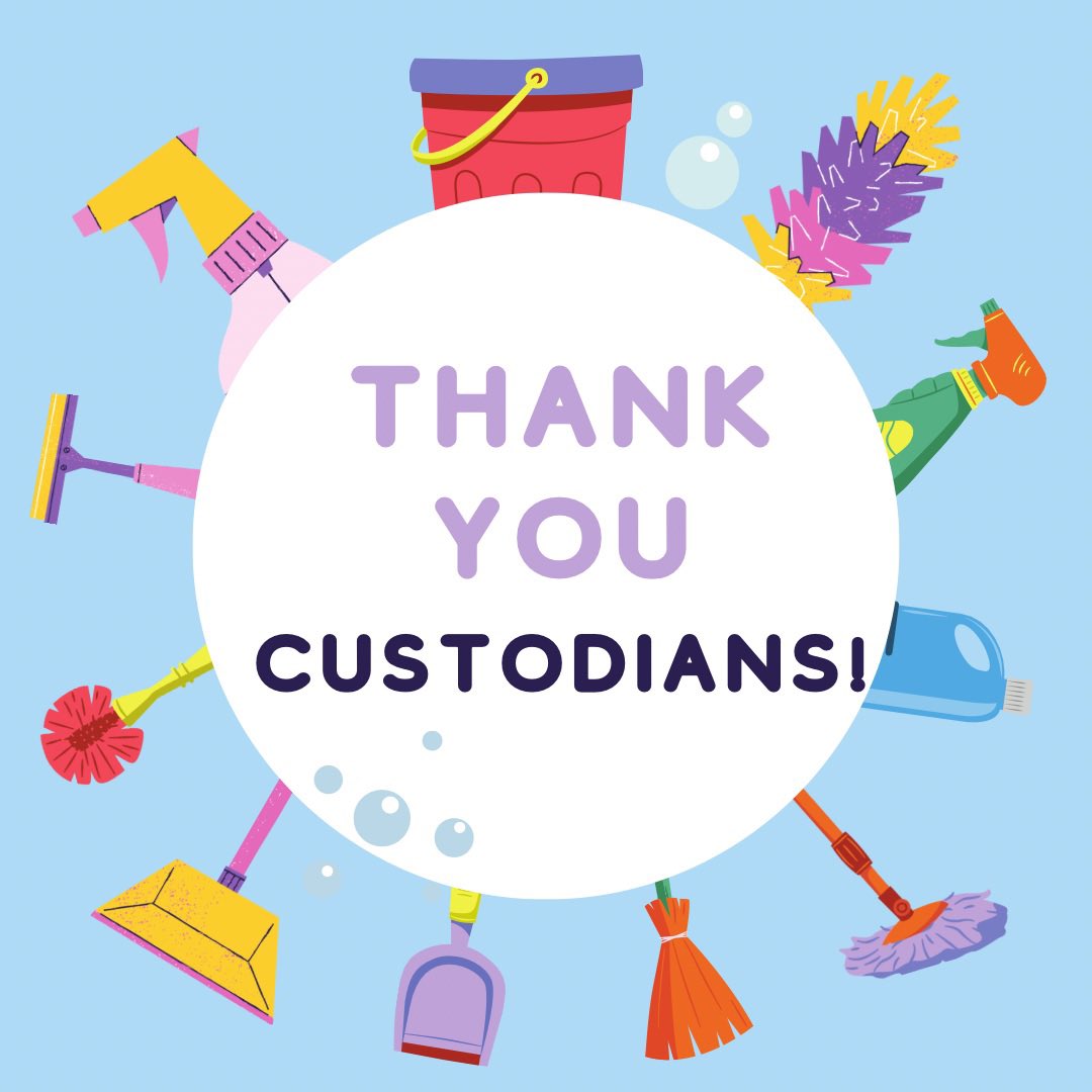Last week we celebrated our learning coaches, apprentices and teacher assistants and this week we celebrate our custodians! Our Cougar family couldn’t achieve GREATER HEIGHTS without these two hard working teams!