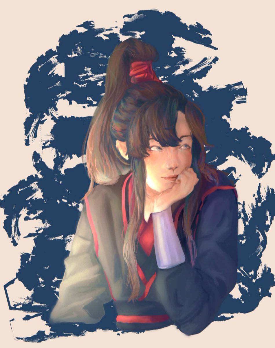 fflam_'s tweet image. I want to bite my fingers off
reference for the face was @mame_sky13 (aka the best cosplayer)
#wwx #weiwuxian #mdzs #魏无羡 #魔道祖师 #digitalpainting I&apos;ve been staring at this for too long so if it looks awful that&apos;s not my fault