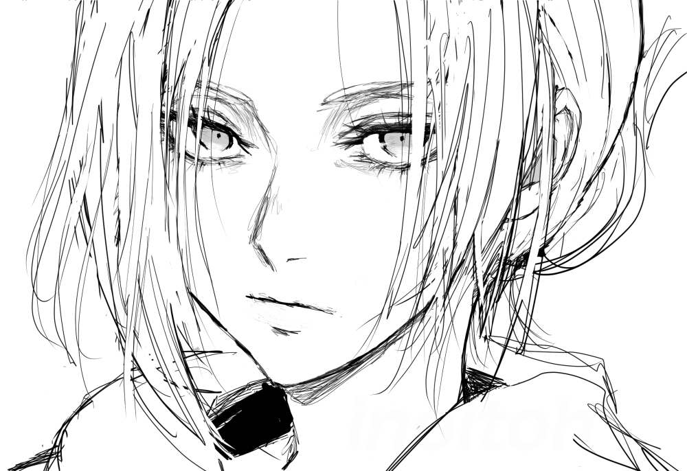 アニ落書き。