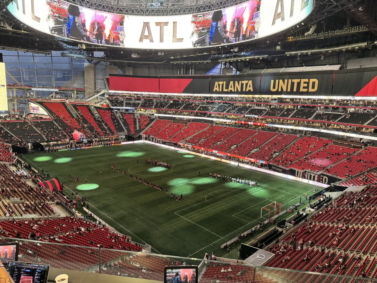 This is what Atlanta United’s players will out to tonight vs CF Montreal — a near empty stadium. There is zero energy around this team right now.