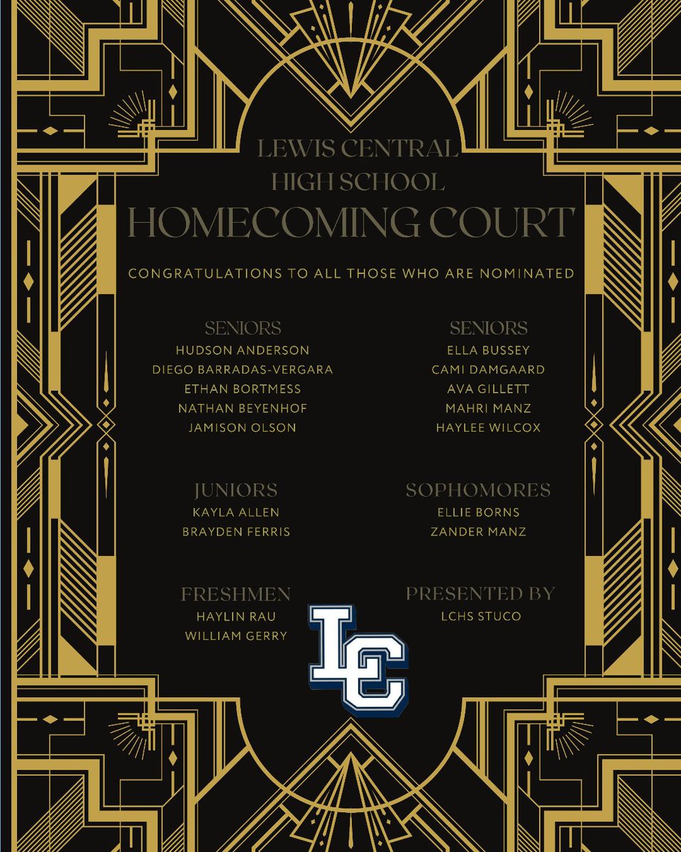 LewisCentralCSD's tweet photo. The public is invited to join us at 7 pm in the LCHS gym for coronation tomorrow evening. Come experience a night of celebration and community spirit! 👑 #InspiringExcellenceLC #LCTitans https://t.co/KmkAisXBPI