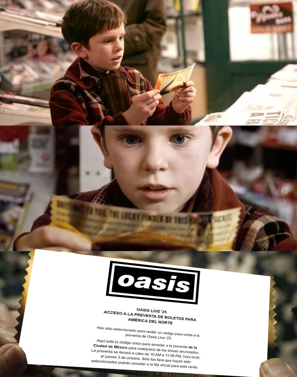 Dan_Rodriguez_M's tweet image. Es un Golden Ticket Oasis : 
#Oasis #oasisenmexico