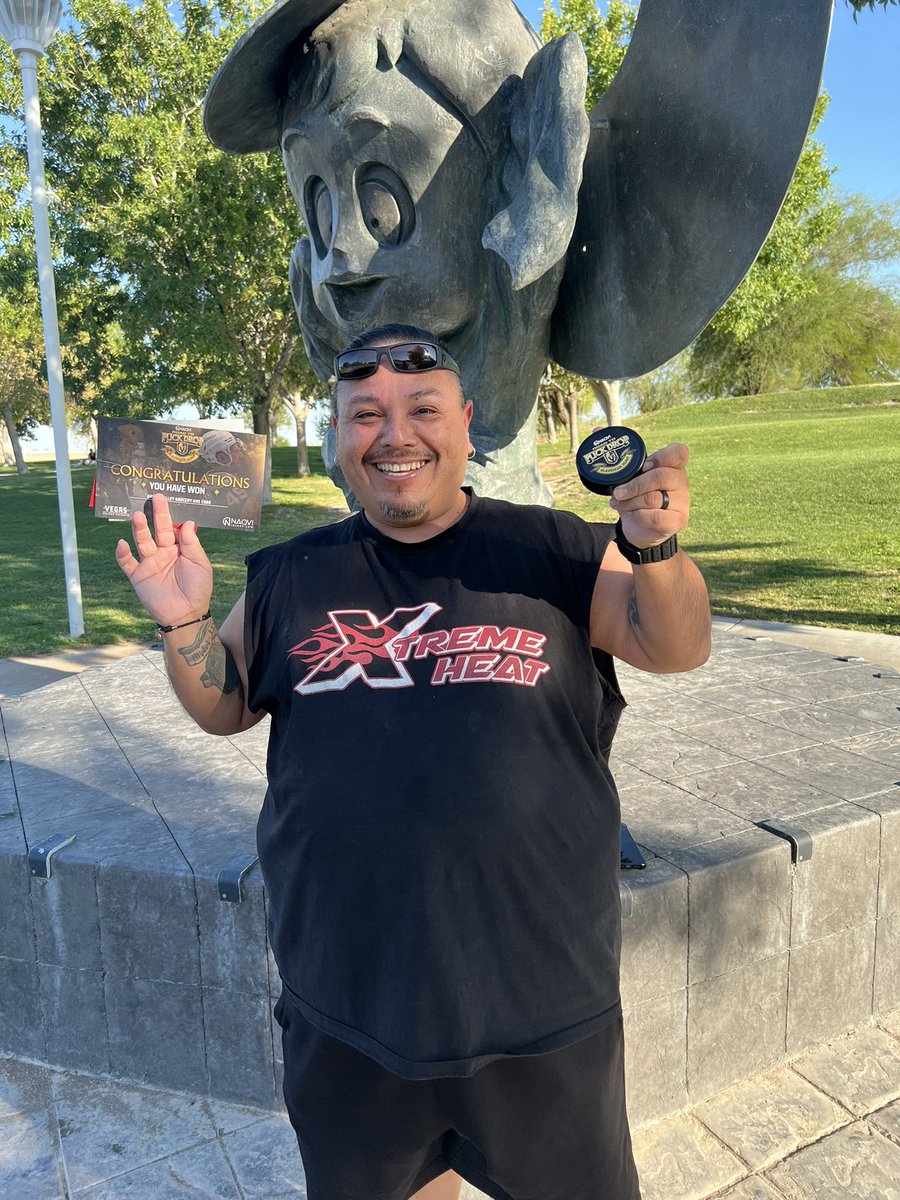 y-Vegas Golden Knights (@goldenknights) on Twitter photo Final winner of the day!!! This fan won a gas card courtesy of <a href="/GVGrocery/">Green Valley Grocery</a> β½οΈ π
More prizes tomorrow! π
#VegasBorn | <a href="/naqviinjurylaw/">Farhan Naqvi</a> Final winner of the day!!! This fan won a gas card courtesy of <a href="/GVGrocery/">Green Valley Grocery</a> β½οΈ π
More prizes tomorrow! π
#VegasBorn | <a href="/naqviinjurylaw/">Farhan Naqvi</a>