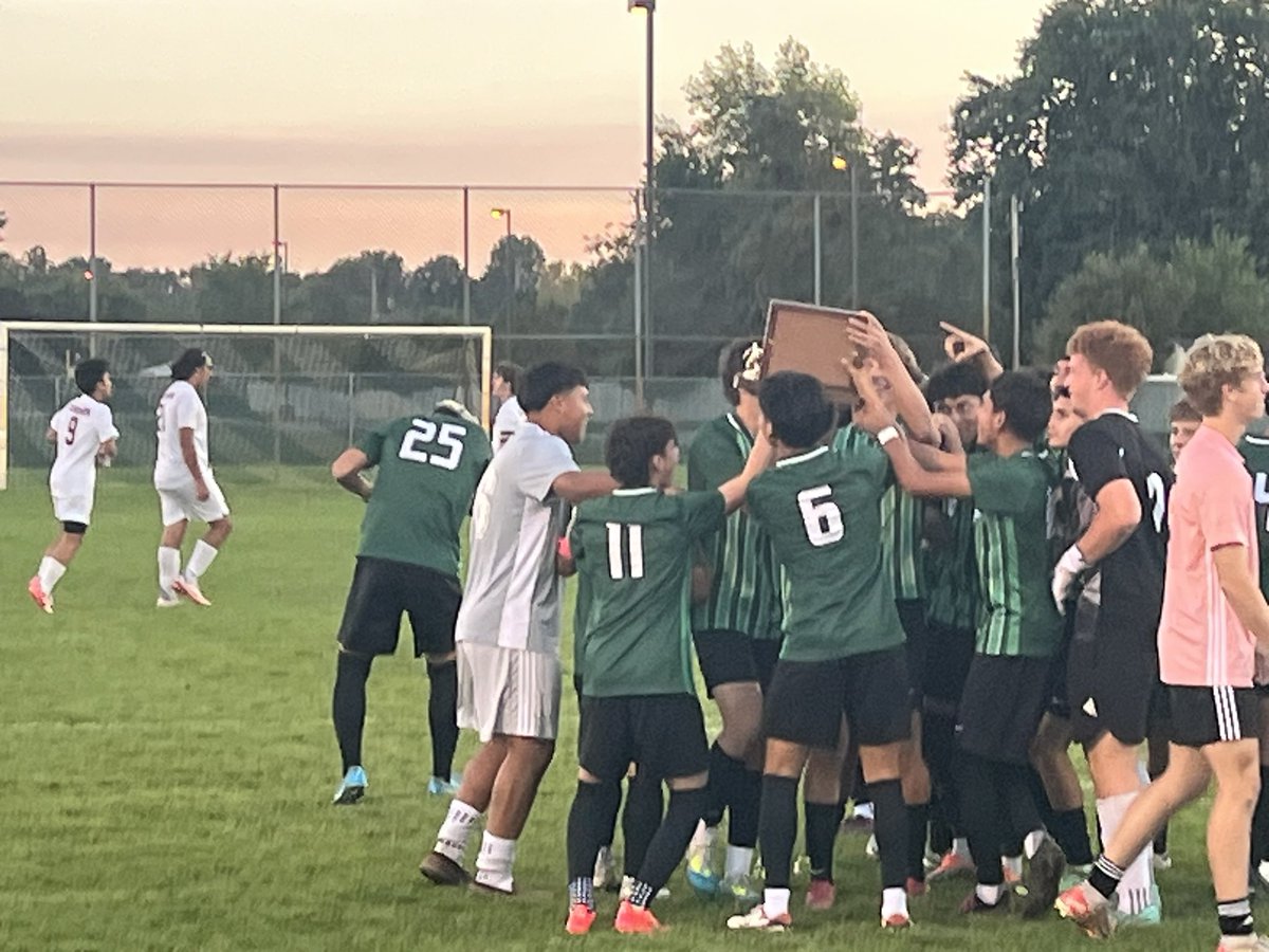 With a 9-0 victory at home vs. Mishawaka, the Boys Soccer team are your undefeated NLC Champions!! We are so proud of them!