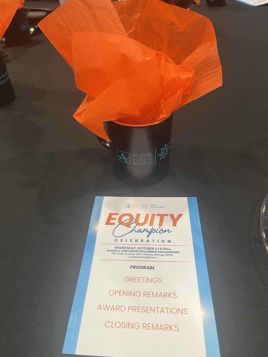 aps_OEL's tweet photo. Happening NOW….The AMAZING OEL team is being honored as a 2024 @apsupdate EQUITY CHAMPIONS!!! 🧡💙🧡💙 https://t.co/J07eKVDyj9