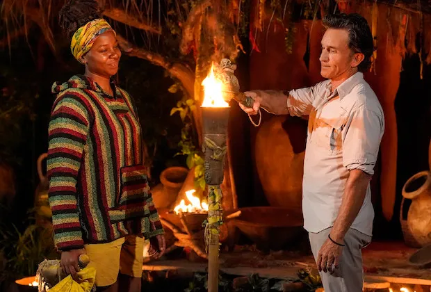 TallyTheVote's tweet image. Still not over last fall's episode 3.

Felt like Sabiyah was just getting warmed up, no pun intended.🕯️An all-star in the making, snuffed way too soon.

#Lulu 🍋 #Survivor45 🪶
#Survivor 🔥 #Survivor47 🦇