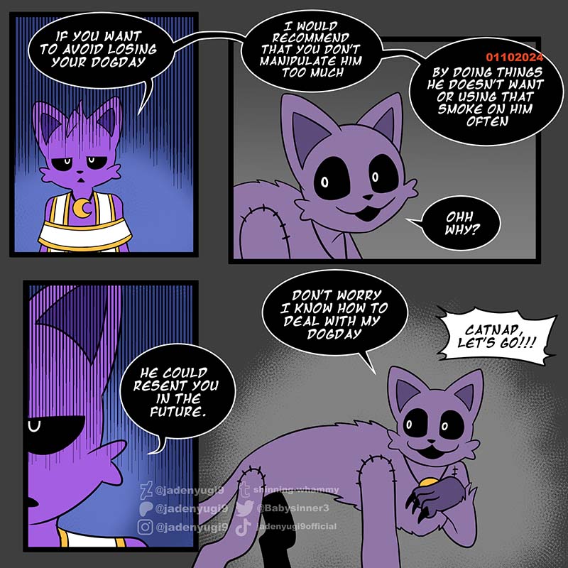 SmilingCritters #dogday #catnap Evil team part 21/?? LE CN is