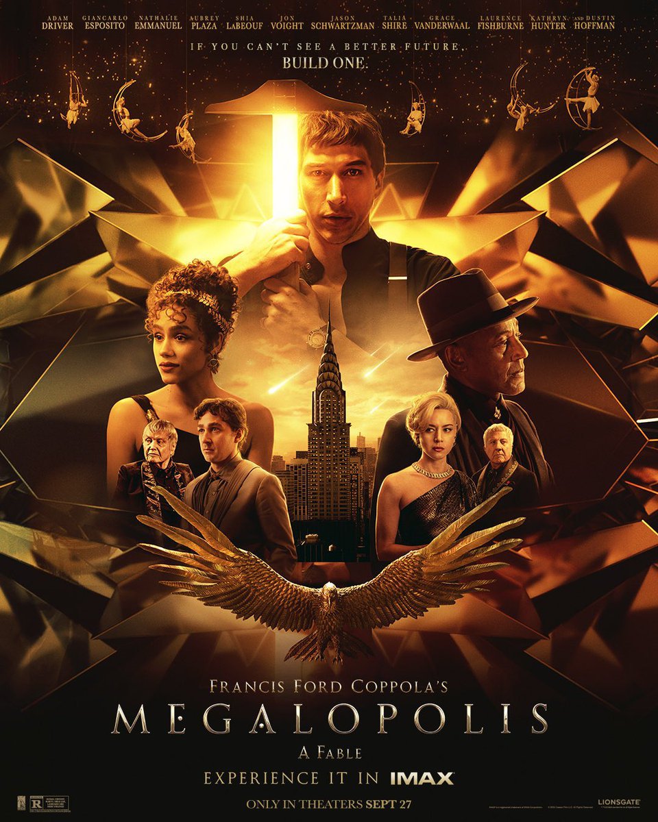 GLGJ's tweet photo. . #MEGALOPOLIS is happening this Saturday! Tickets purchased and the wife and I might have the whole theater all to ourselves. https://t.co/qLKSjBJbUq