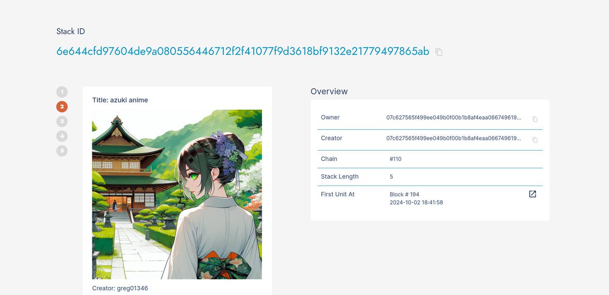 GeeqOfficial's tweet photo. π Brighten your day! Try something new!
π Login from Twitter to https://t.co/QtnqXZdVEX
The Web3 part: you have a public-private key
The Web2 part: you play around with AI on an app
The RWA part: You decide what you want to keep
and then a miracle happens:
π It's tokenized and in your account
The Stacks part: Keep building!
π«Ά @Azuki @Golden_Crypto