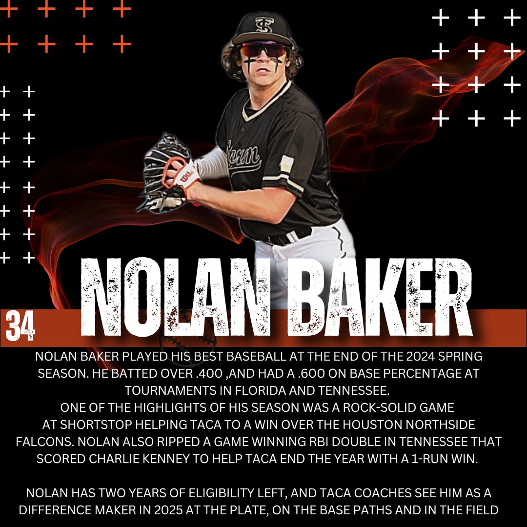 TACA_Baseball's tweet image. Nolan Baker