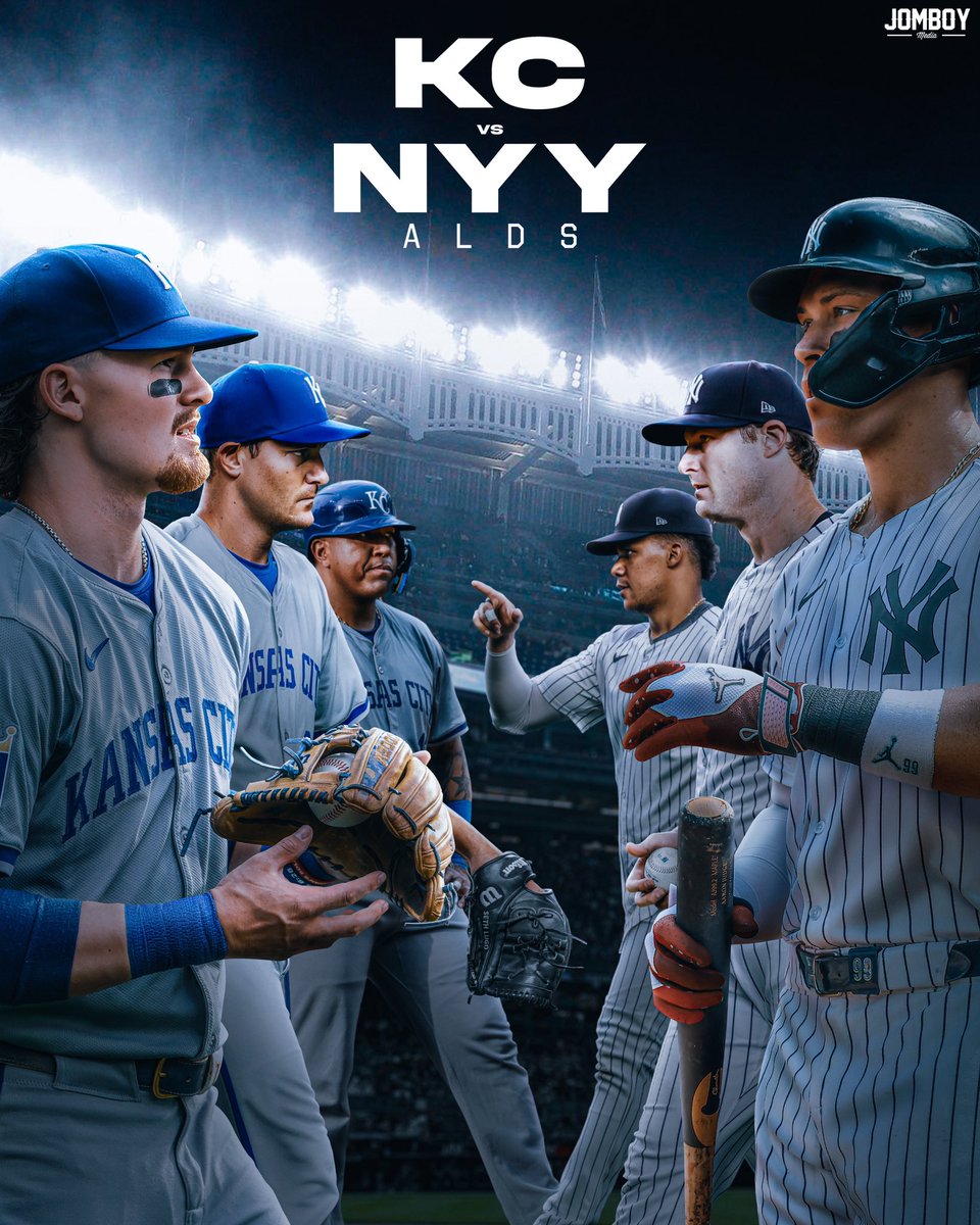 The Yankees will face the Royals in the postseason for the 1st time since 1980