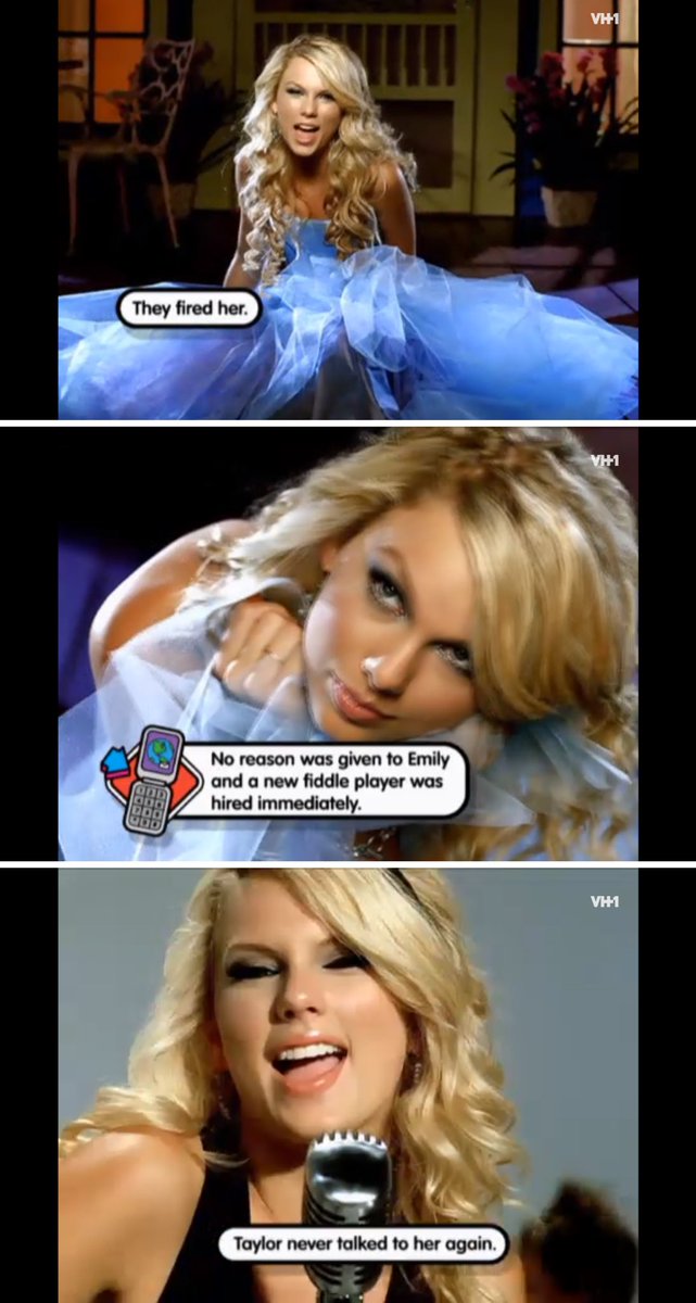 underthepink7's tweet image. don’t ever let anyone gaslight you into saying you’re crazy and reading into things that aren’t there. 

vh1 was bold enough to post this on pop up video in 2011 with the knowledge of just *one* situation abt *one* song. we have hundreds.