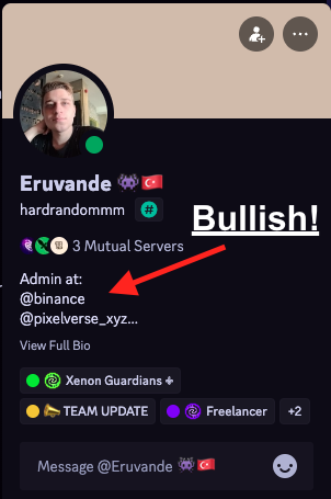 AirdropAddicts_'s tweet photo. 🚨Breaking: Major Pixelverse Leaks🚨

Thanks to our sources we finally have answers! YES, 
- Binance is confirmed;🐂
- The community's outrage will return!

However, the mystery of this user's score will continue to torture us.🫥

#pixelvers #PixelTap #Airdrop #Binance #PumpMyBag https://t.co/jDeCHSO13Y