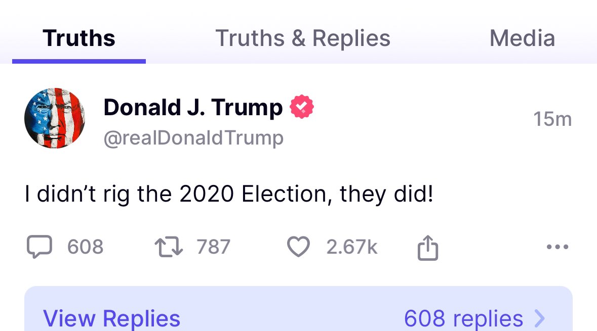 In a sane country, pushing democracy-destroying lies of this sort would be disqualifying for a presidential candidate