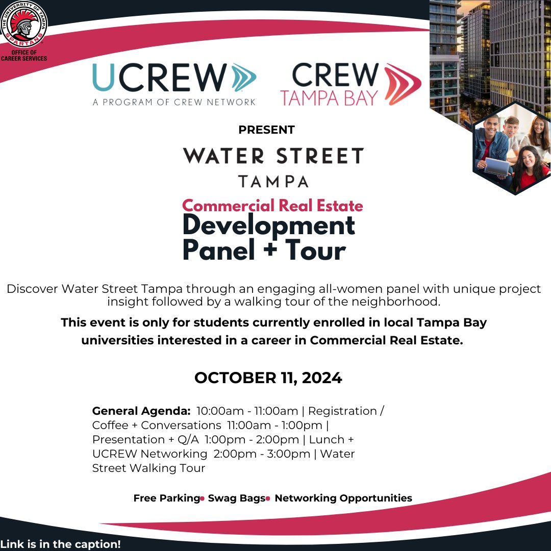 🍁 Join us for UCREW's Fall Event 2024! 🌟 Connect, learn, and grow with industry leaders and fellow members. Don’t miss out on this incredible opportunity! Mark your calendars! 📅✨ 

Visit: tampa-bay.crewnetwork.org for more information!