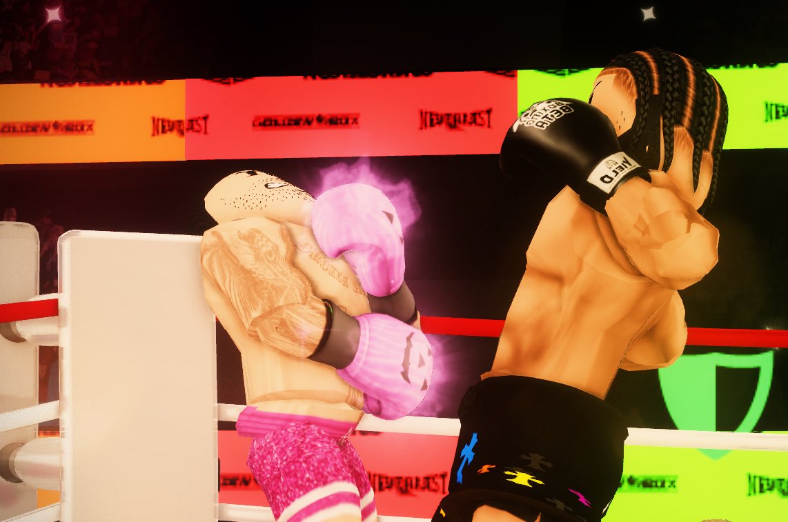 Showtime Boxing (Roblox) tweet media