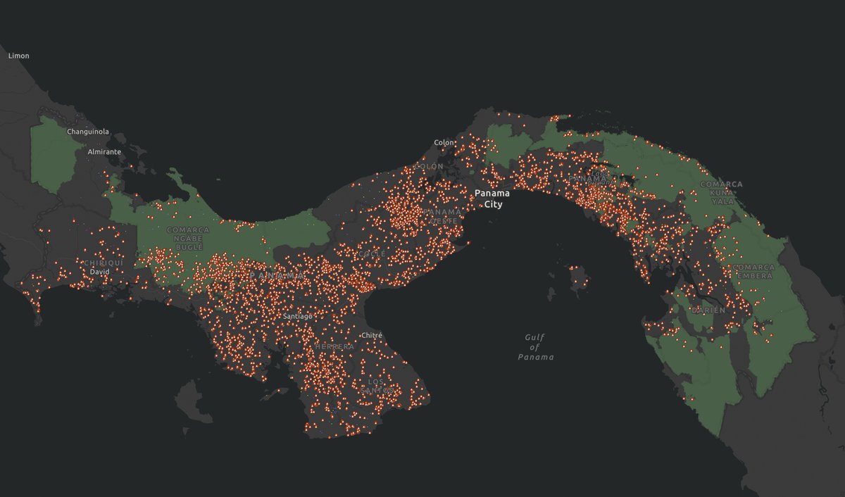 YaleE360's tweet photo. From our archives: Using satellite data and smartphone technology, Panama's Indigenous people are tracking loggers who illegally encroach on their lands. 

Read more @YaleE360: https://t.co/qAZ6kv0n3Q https://t.co/I6GWkbViHs