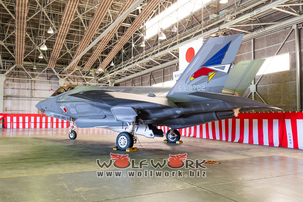 第302飛行隊の創隊50周年式典と「オジロワシ」が復活した記念塗装機