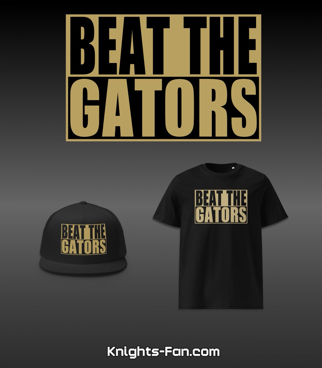 KnightsFan_Shop's tweet photo. ⚔️🚨 GIVEAWAY 🚨⚔️

We have a few hats and shirts left! Lets get more Beat The Gators merch out there! 

How to win:
- Retweet 🔁
- Follow Us @KnightsFan_Shop 

Details below ⬇️ https://t.co/kQtI2zkiqF
