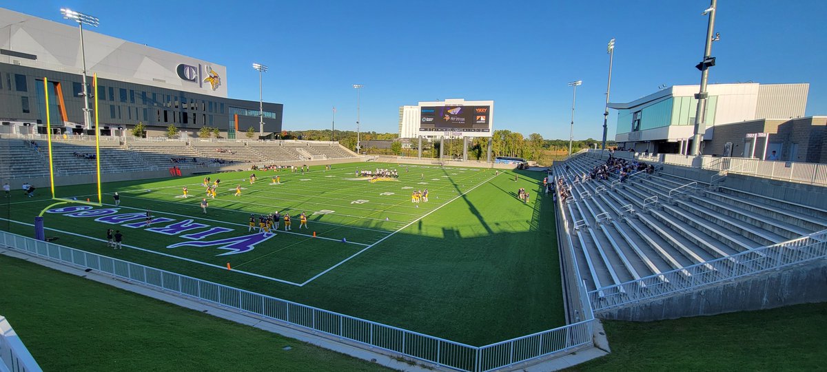 MinnesotaMillea's tweet photo. A Lengthy Drive To Play In A Showplace: 1,304 miles over 19 hours.

Northwest Minnesota Nine-Player Football Teams Meet At Vikings’ TCO Stadium. 

Check out John's Journal.

https://t.co/klj4j9XfuZ https://t.co/5dSwWD9axQ