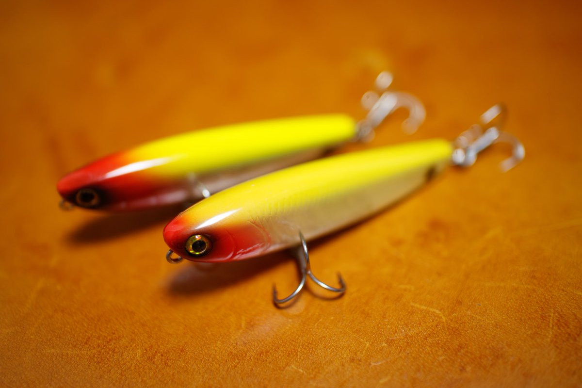 bait_casting's tweet photo. サムルアーズ謹製FB65のVer.2、油断してましたが何とか好きなカラーにお越し頂けました。
前モデルよりも少しほっこりしたマイルドな御尊顔、全体のシルエット的にも一層扱いやすくなってそうな?
うむ、よかね♪
#サムルアーズ #FB65 #サム山岡 #敬称略 https://t.co/9cHzYboWYd