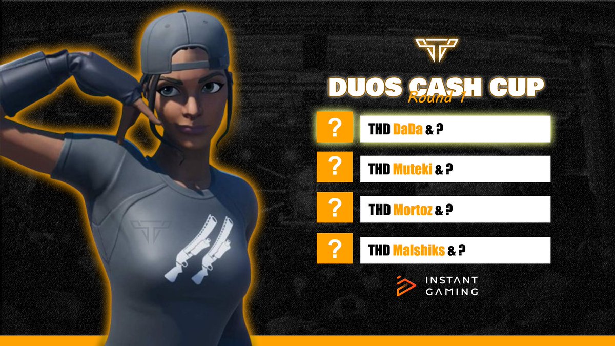 Jour de Cash Cup = Jour de Qualification 💪

Bonne chance à tous nos joueurs pour ce soir !