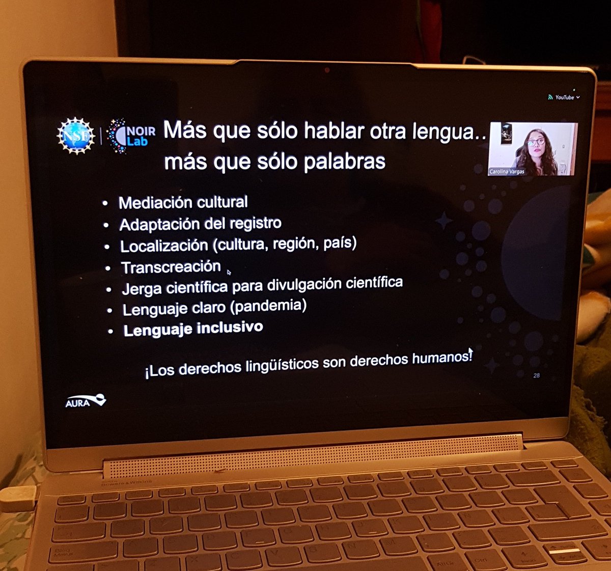 ¡Grande Carolina <a href="/TheNorthvoice/">Carolina Vargas</a>! ¡Excelente charla de traducción y astronomía! Gracias <a href="/COTICH_Informa/">Cotich</a> por dar espacio para hablar de Ciencia y de los descubrimientos que se están haciendo desde La Serena. 😊💖