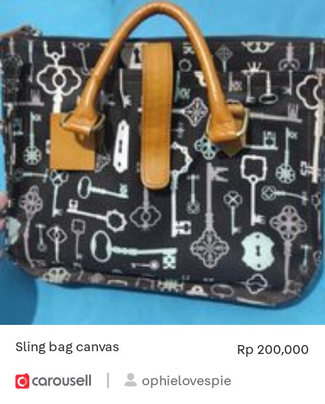 ophiemaupie's tweet photo. Check out 'Sling bag canvas', available at Rp 200,000 on #Carousell: https://t.co/fQY8xATpcY https://t.co/gD65cyMUfL