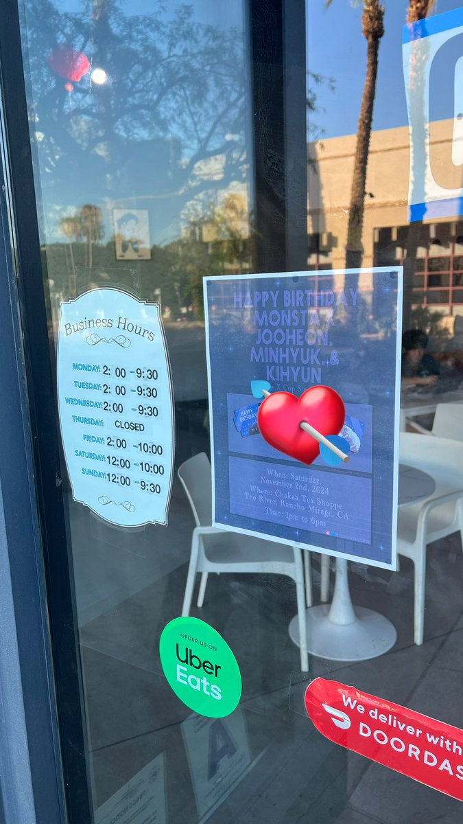 Flyers going up ✨

#MonstaX #MyMonValentine #CupSleeveEvent #KPOPCupSleeve #MonstaXCupSleeve #KPOP