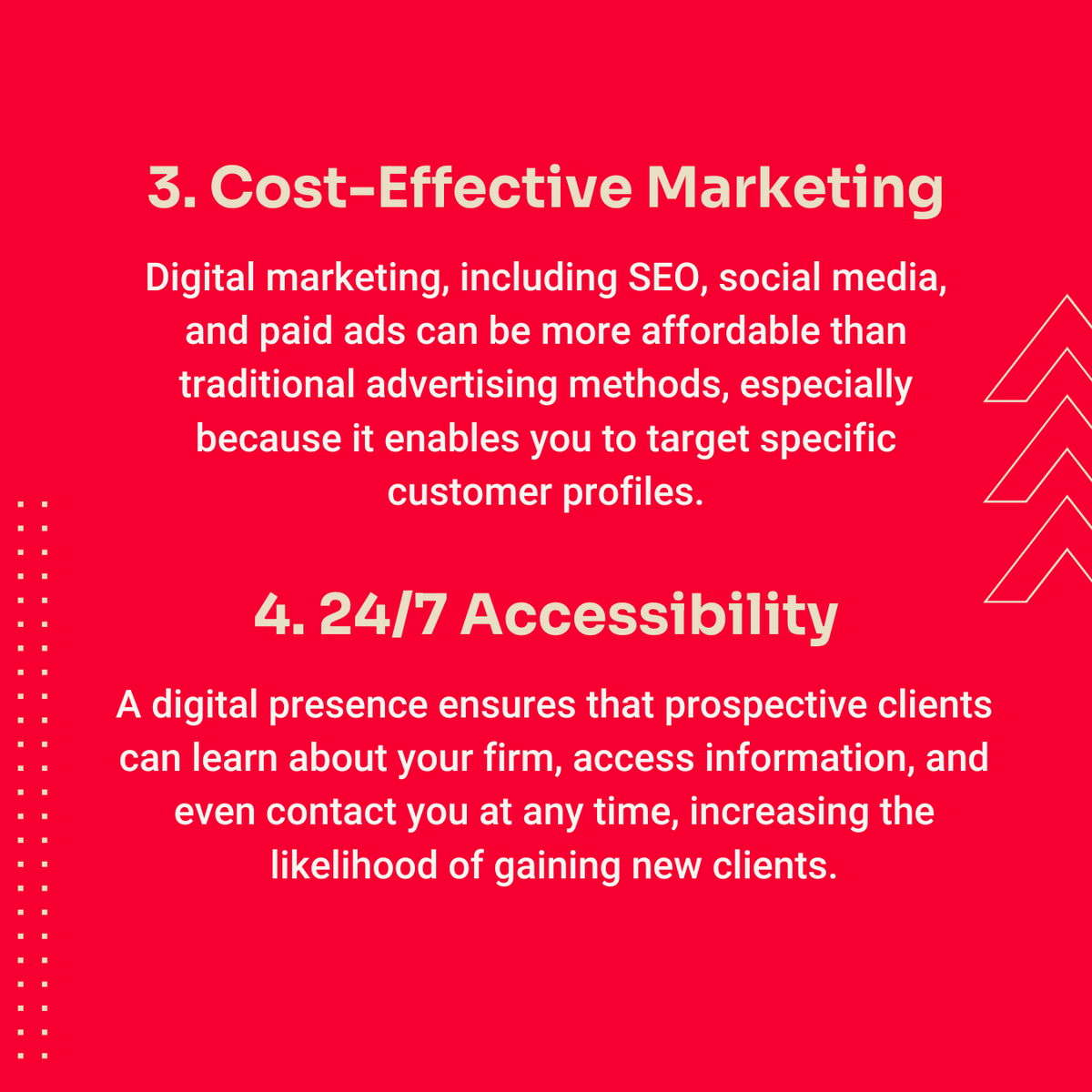 levelesq's tweet image. Unlock your law firm’s growth potential! 💼💻 With LevelEsq, you can access the capital to cover case costs, so you can invest your earned fees into digital marketing and keep growing your firm. 🚀 #LawFirmGrowth #DigitalMarketing #CaseCostFinancing