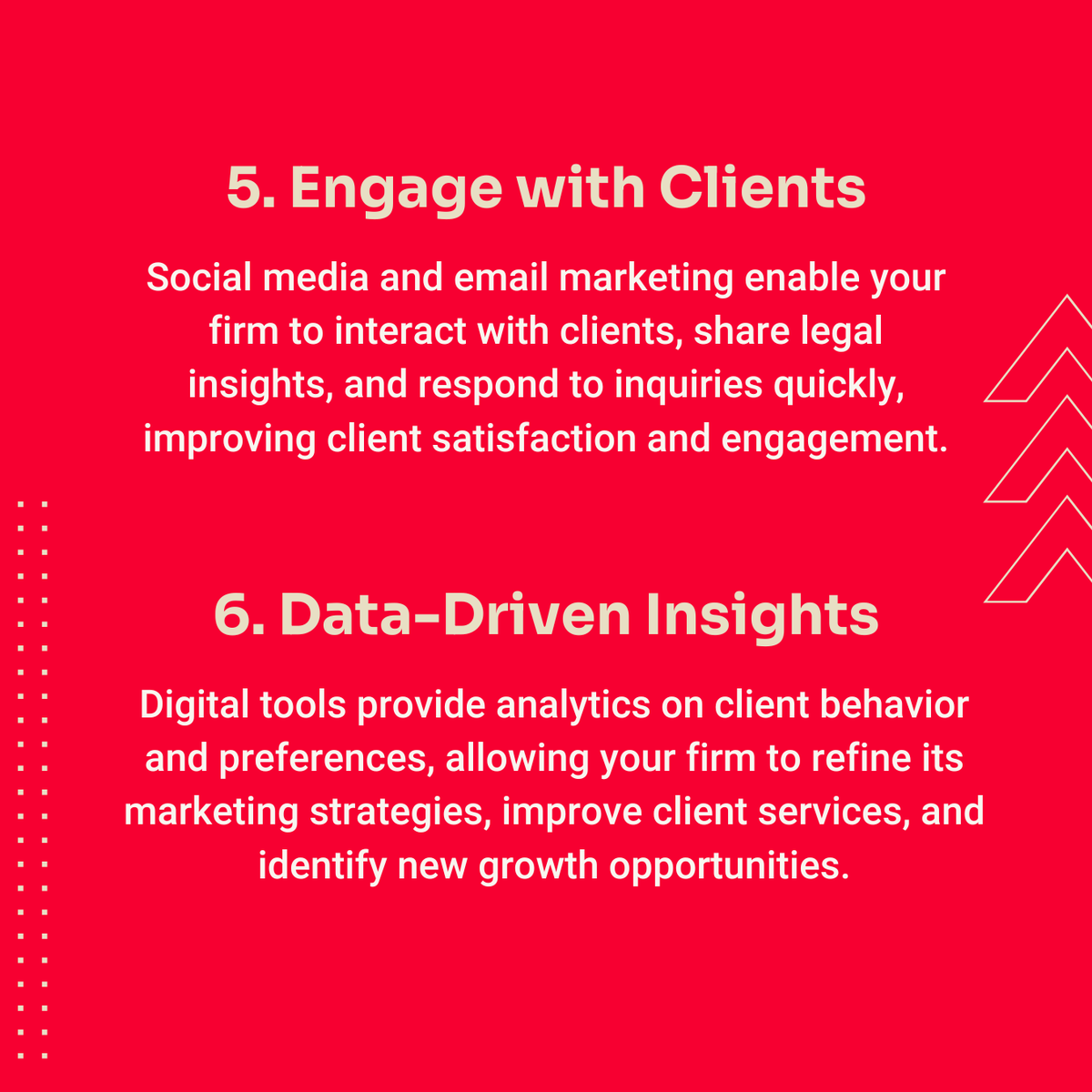 levelesq's tweet image. Unlock your law firm’s growth potential! 💼💻 With LevelEsq, you can access the capital to cover case costs, so you can invest your earned fees into digital marketing and keep growing your firm. 🚀 #LawFirmGrowth #DigitalMarketing #CaseCostFinancing