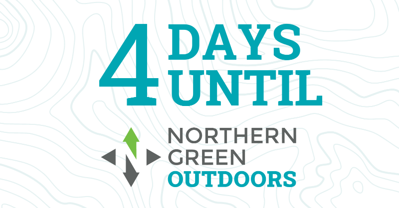 T-minus 4 days until #northerngreen OUTDOORS.