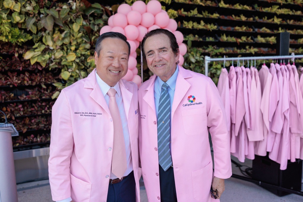 cityofhopeoc's tweet image. This Breast Cancer Awareness Month, our breast cancer experts are wearing pink lab coats as a show of support for all women impacted by this disease and a public call to action for women to get a mammogram. Call (949) 671-4100. #BCAM #HopeFirst
